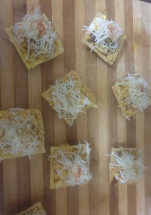 A picture of Cheese Bhel Puri Parcels.