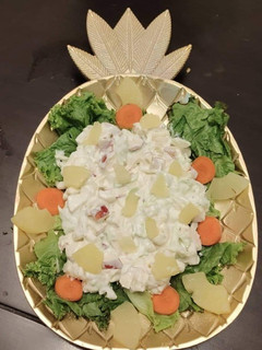 A picture of Hawaiian salad.