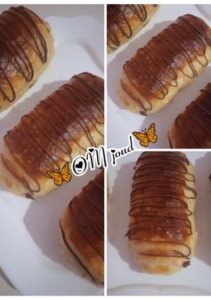 صورة لوصفة بريوش بالشوكولا🍫بنتو بنة