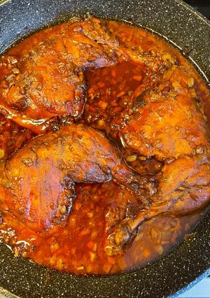 عکسی از دستور خورشت سير انار 🧄