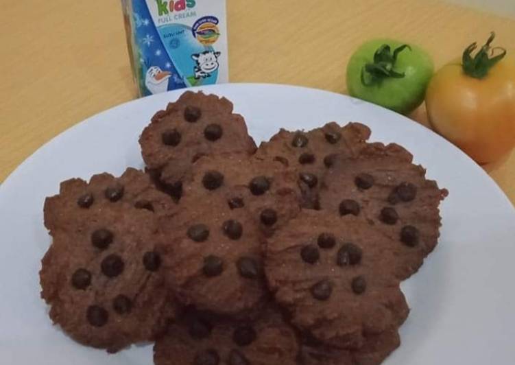 Cara Gampang Menyiapkan Chocochip cookies/good time ala rumahan 🍪 Anti Gagal