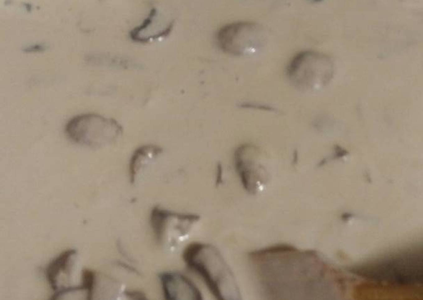 Crema de champiñones