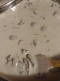 Una foto de Crema de champiñones
