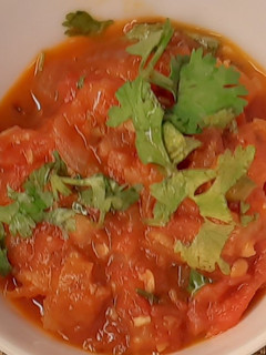 A picture of Tomato Onion Chutney.