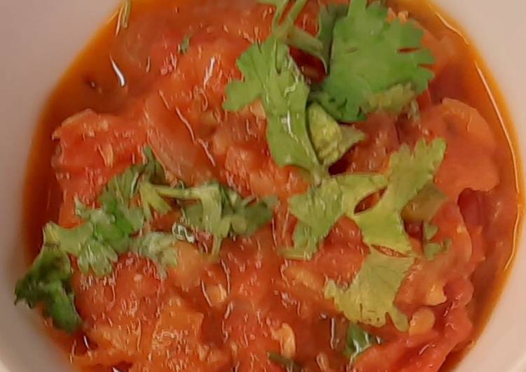 Step-by-Step Guide to Make Perfect Tomato Onion Chutney #GA4 # WEEK4 #CHUTNEY