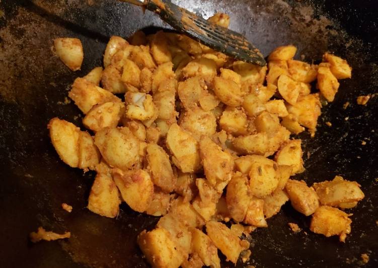 Easiest Way to Make Perfect My Bombay potatoes (shop bought seasoning)