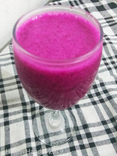 Foto resep Jus buah naga