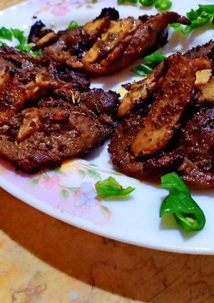 صورة لوصفة بيفتيك مشوي