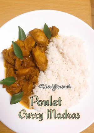 Une photo de Poulet Curry Madras
