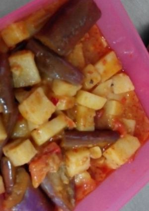 Foto resep Balado Terong Kentang irit