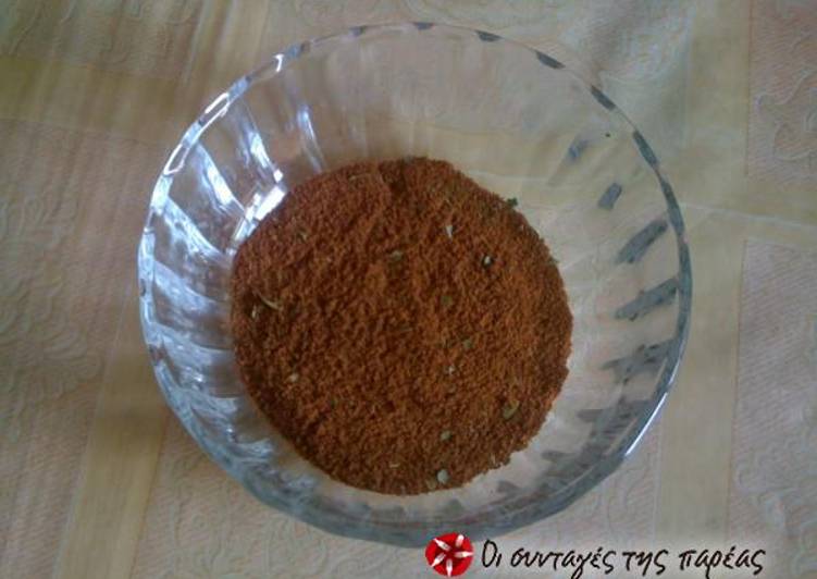 Recipe of Any-night-of-the-week Corfu's spetsieriko (spice mix) for pastitsada