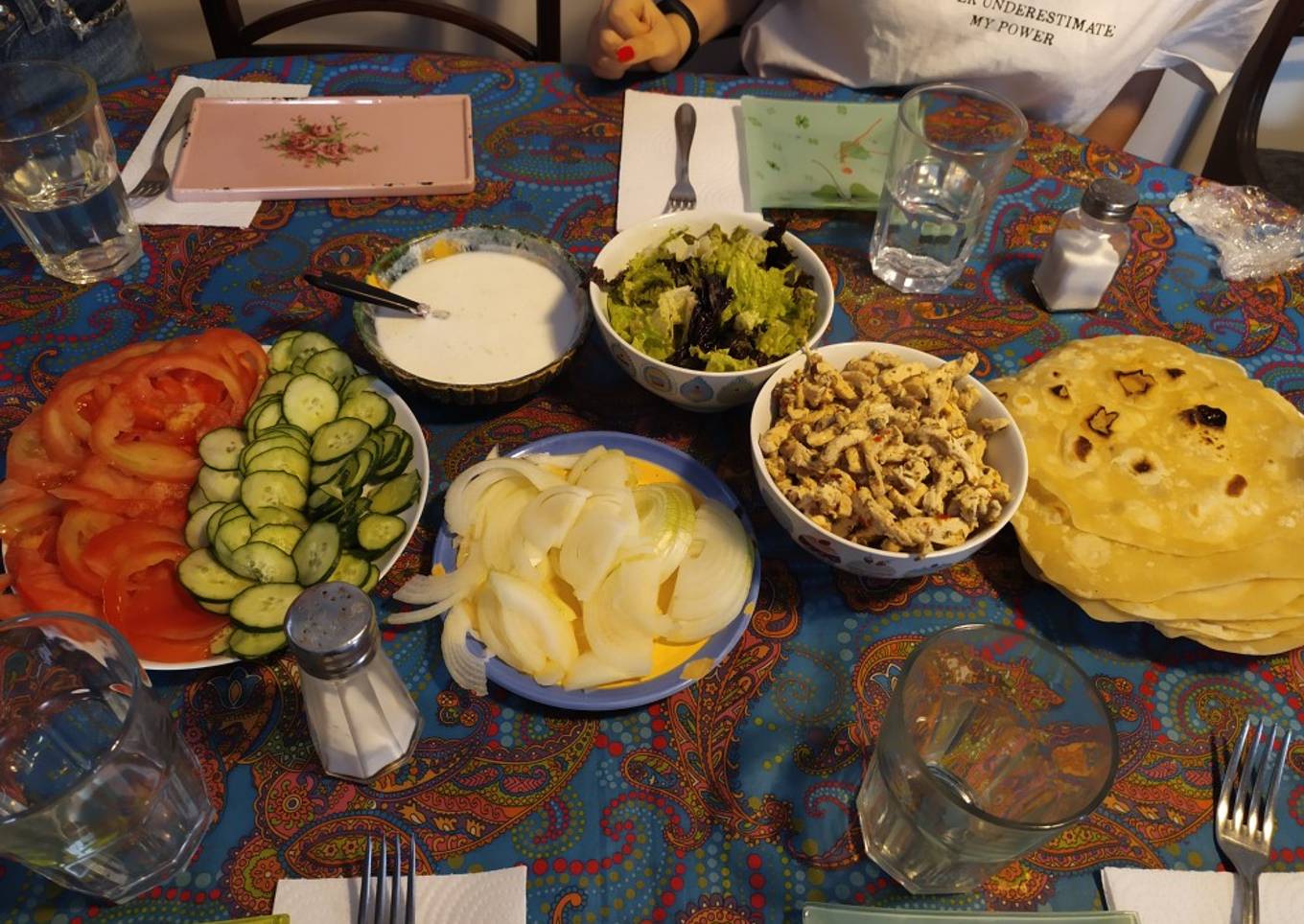 Shawarma casero
