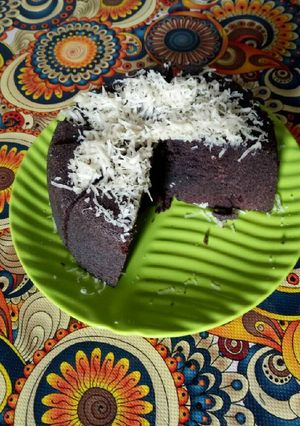 Foto resep Bolu Kukus Ketan Hitam Keju