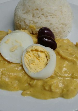Una foto de Ají de gallina!