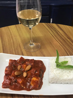 Una foto de Tofu tikka masala