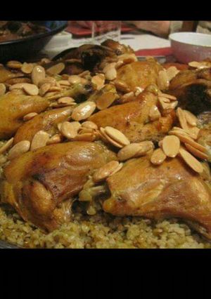 صورة لوصفة فريكه بالدجاج