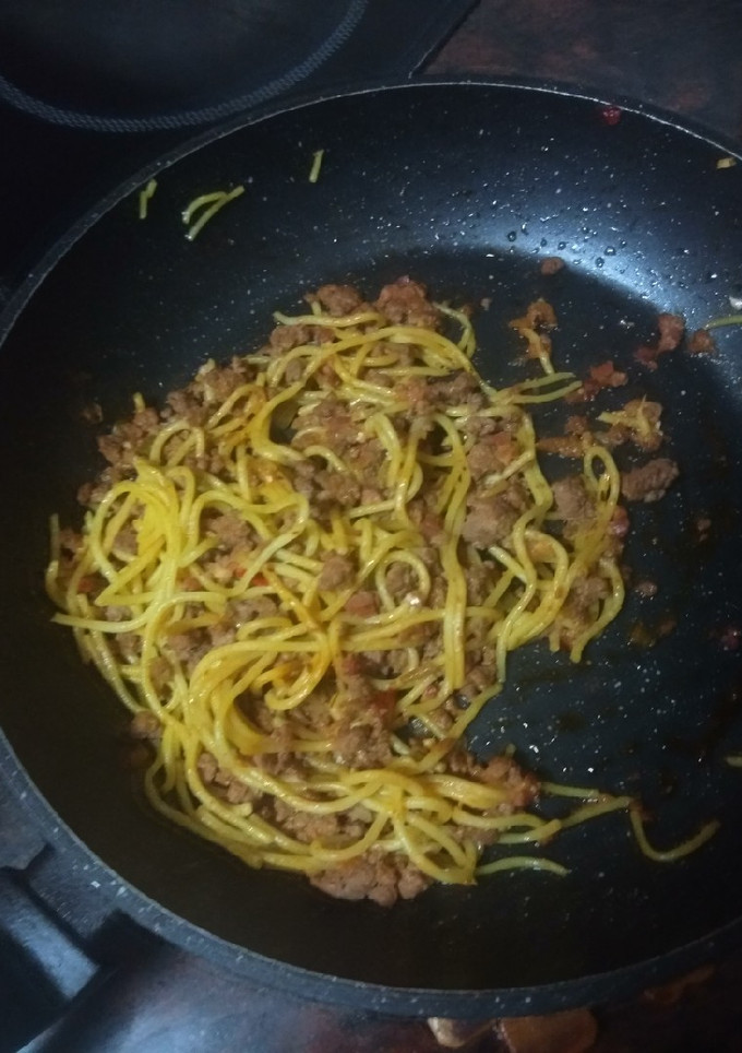 Una foto de Pasta a la boloñesa de mi abuela