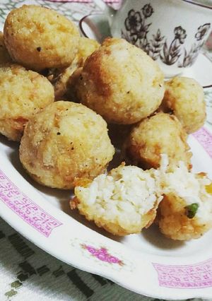 Foto resep Bola Nasi Sambal Matah