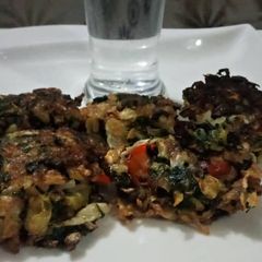 A picture of Cabbage patties.