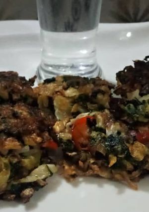 A picture of Cabbage patties.