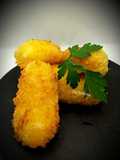 Croquetas de queso manchego rebozados con Panko