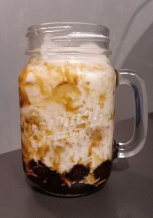 Foto resep Brown sugar fresh milk with boba