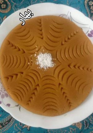 عکسی از دستور حلوای آرد گندم
