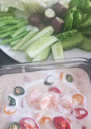 รูปของ หลนกุ้งสดหมูสับ