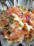 Ensalada de moñitos con brócoli