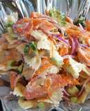 Ensalada de moñitos con brócoli
