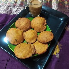 Cornmeal vada A picture of Cornmeal vada.
