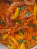 Salada de Camarão e Manga