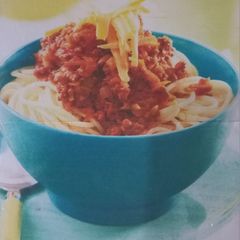 A picture of Spaghetti Bolognaise.