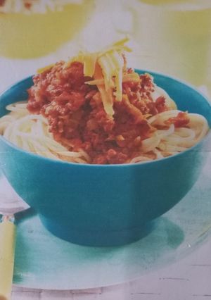 A picture of Spaghetti Bolognaise.