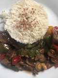 Carne Agridulce Thai