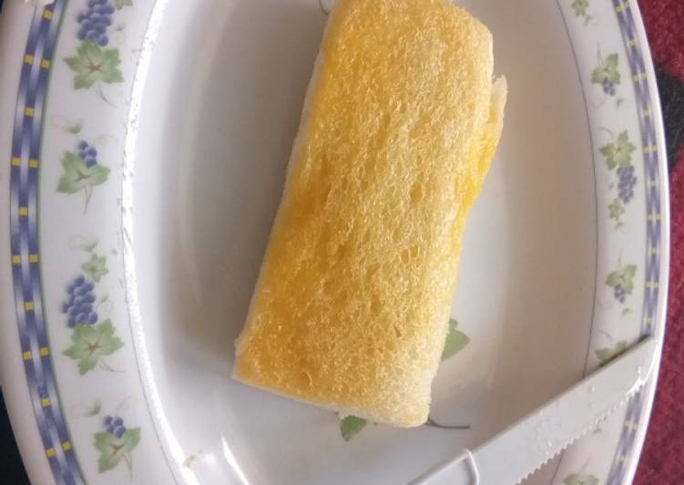 Roti Panggang Mentega (snack mpasi baby 8m+)