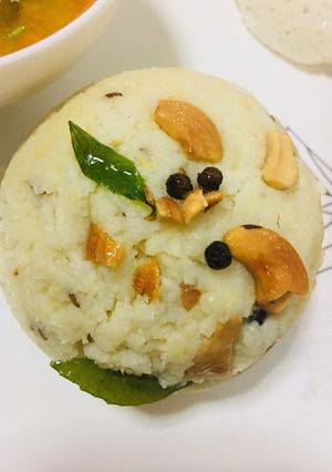 A picture of Ven Pongal.