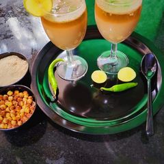 A picture of Sattu sharbat.