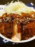 Easy! Chicken Katsu Bowl with Savory Sauce
