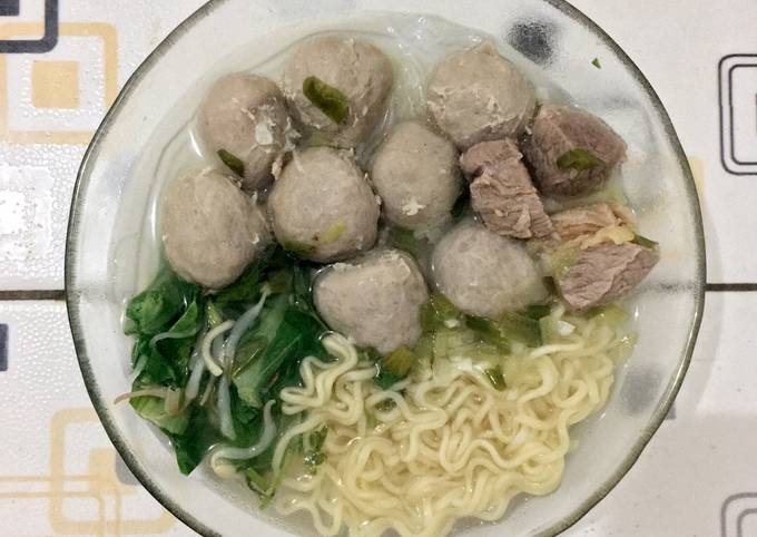 Bakso sapi kuah