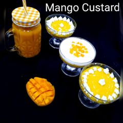 A picture of Mango Custard.