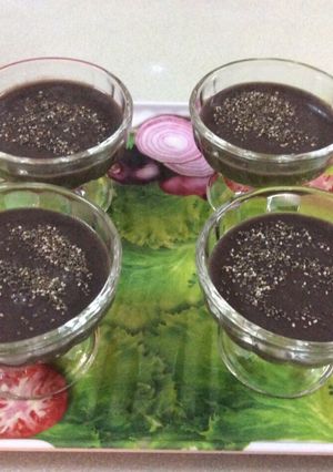 Hình của món Chè đậu đen gạo lứt xay..