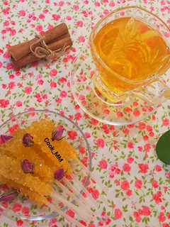 عکسی از دستور چای سبز دارچینی