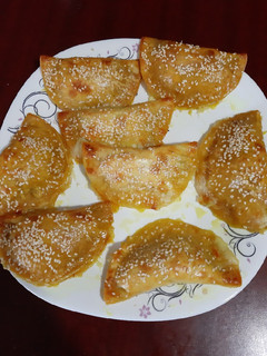 عکسی از دستور پیراشکی مرغ