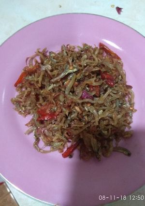Foto resep Goreng teri bawang