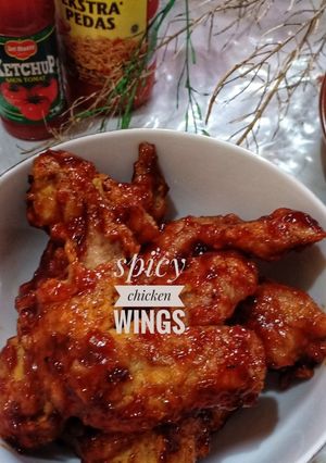 Foto resep 41. A. Spicy Chicken Wings