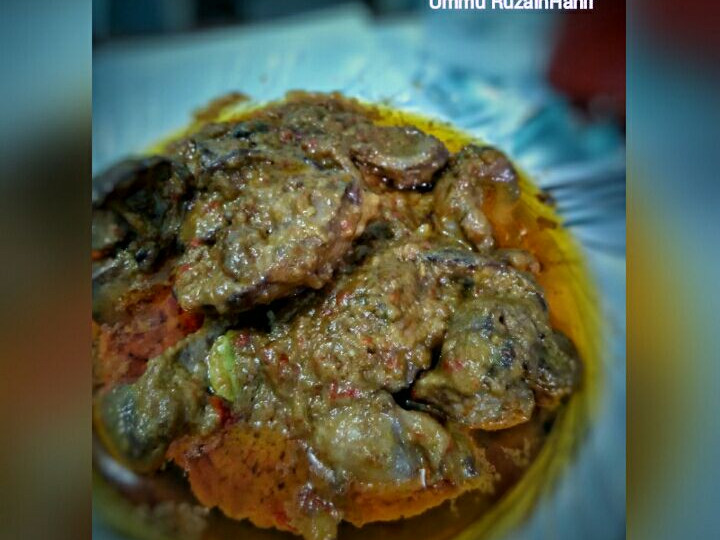  Cara gampang membuat Rendang Ati Ampela  menggugah selera