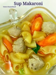 Foto resep Sup Makaroni