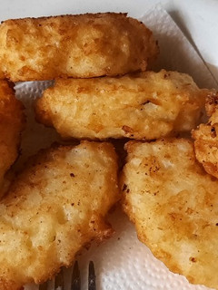 Una foto de Croquetas de arroz rellenas