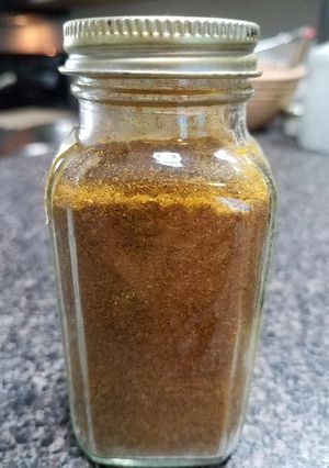 A picture of Homemade garam masala.